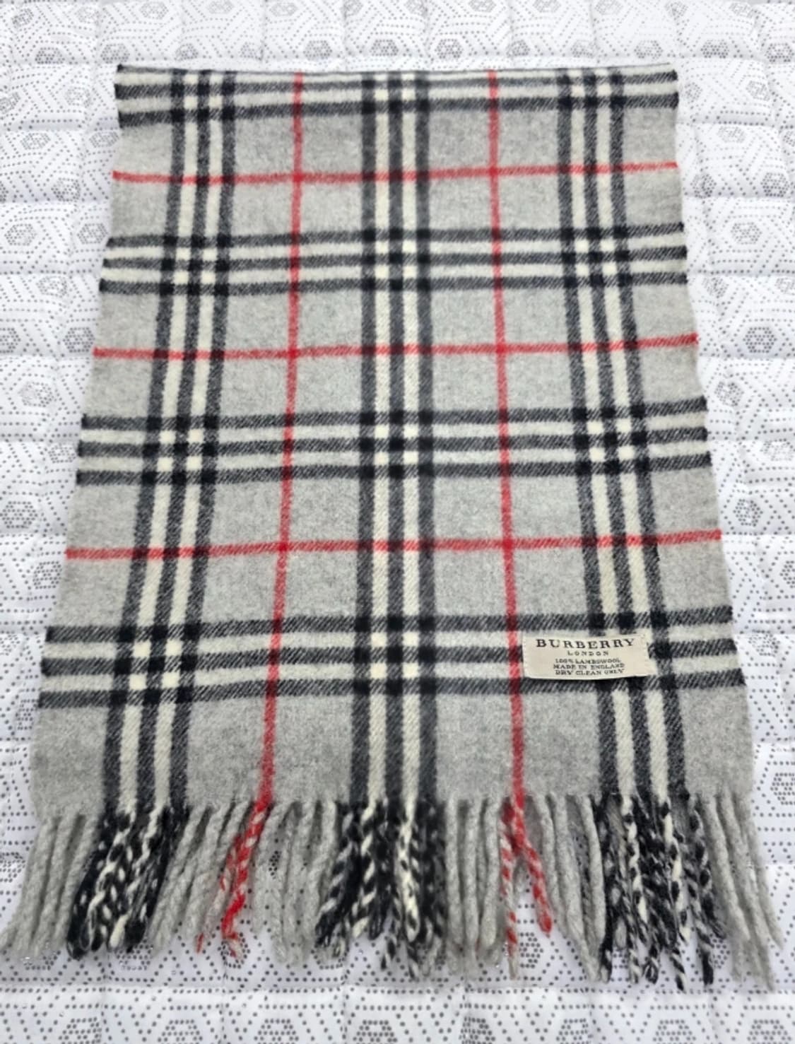 버버리 램스울 노바체크 머플러 상품이미지5