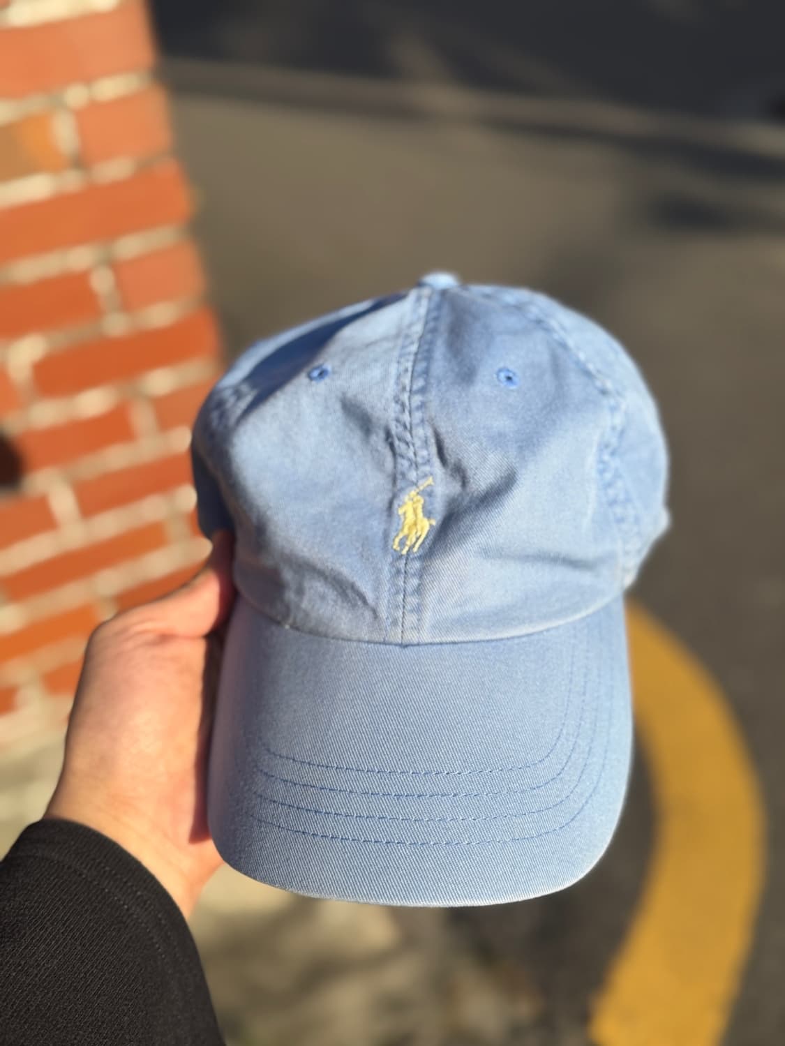 폴로 블루 캡 상품이미지5