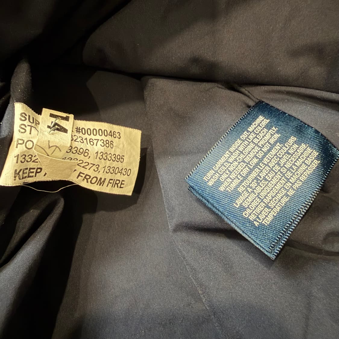 폴로 랄프로렌 네이비 퀄팅자켓 상품이미지4