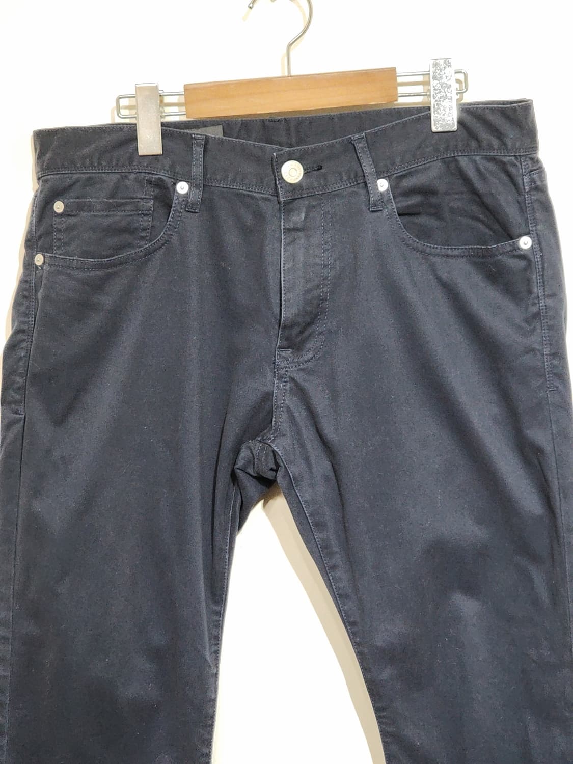 (33) 아르마니 익스체인지 면바지 네이비 스판 치노팬츠  상품이미지2