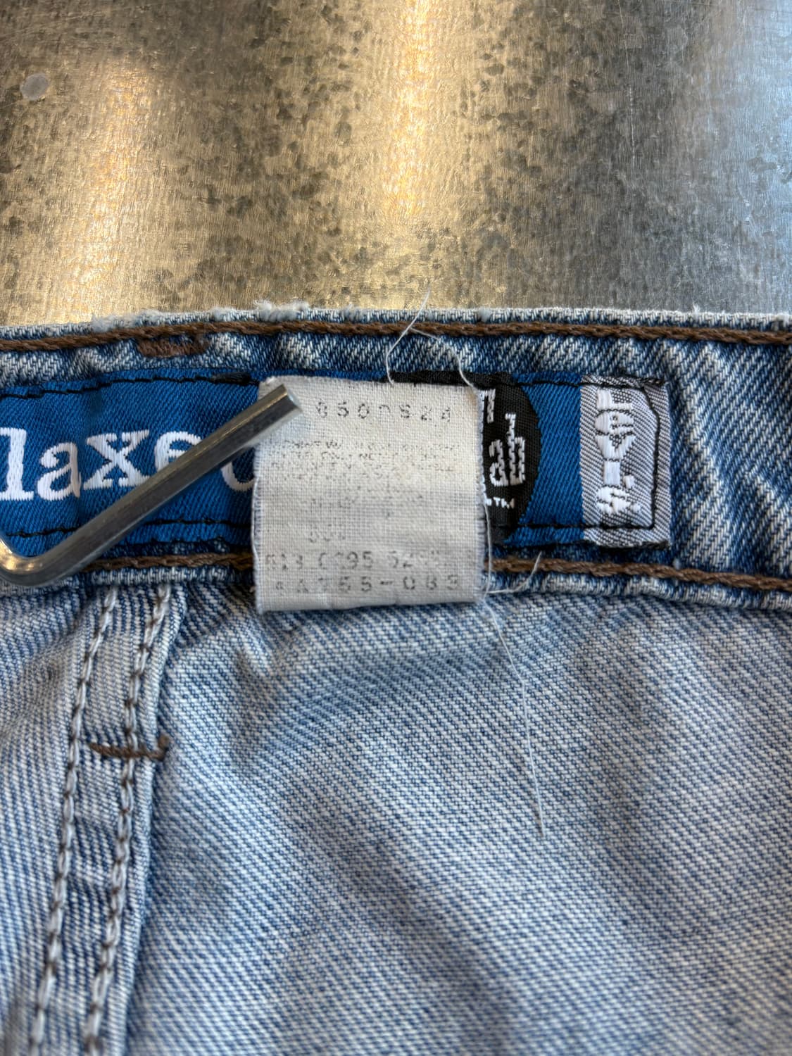 90s 미제 리바이스 실버탭 릴렉스 핏 상품이미지5