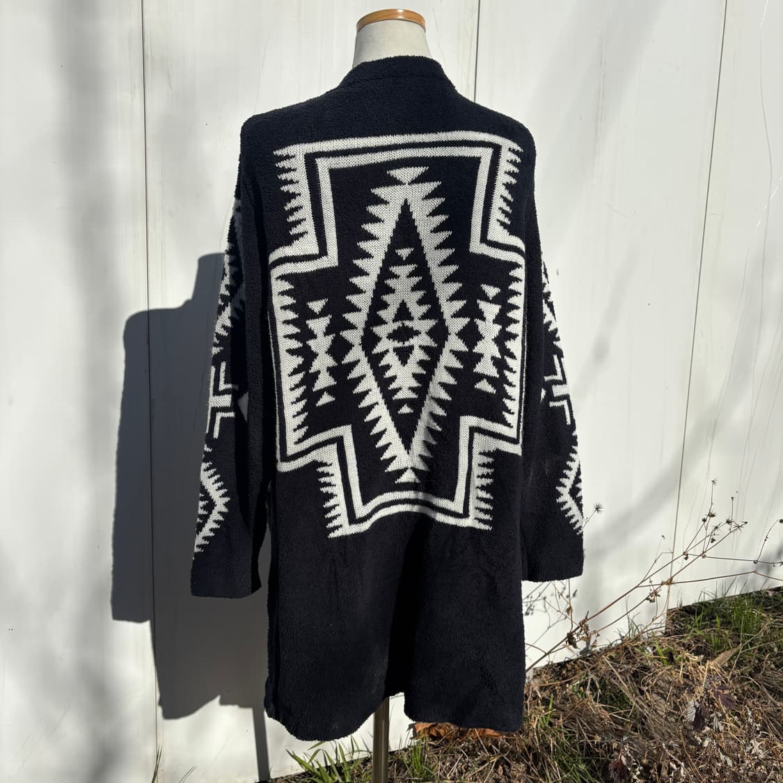 Growth by Grail 빈티지 에스닉 패턴 롱 가디건 (M) 상품이미지2