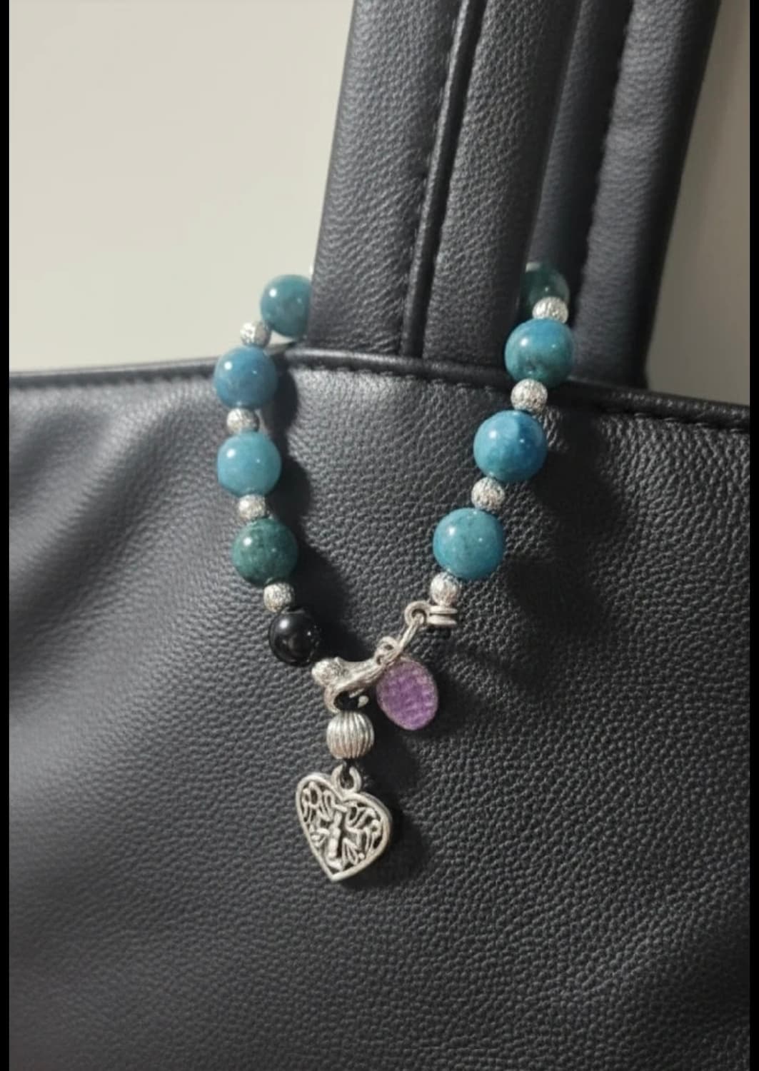 ✨핸드메이드 묵주 키링 (8mm 천연 원석 ) 상품이미지4