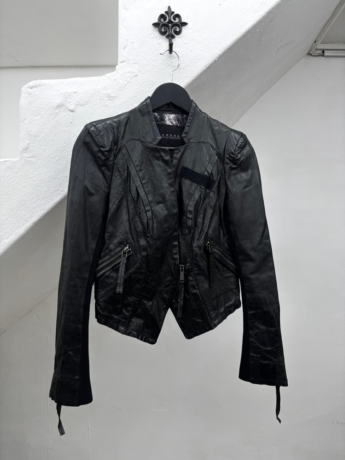 Tankus lambskin leather jacket    상품이미지1