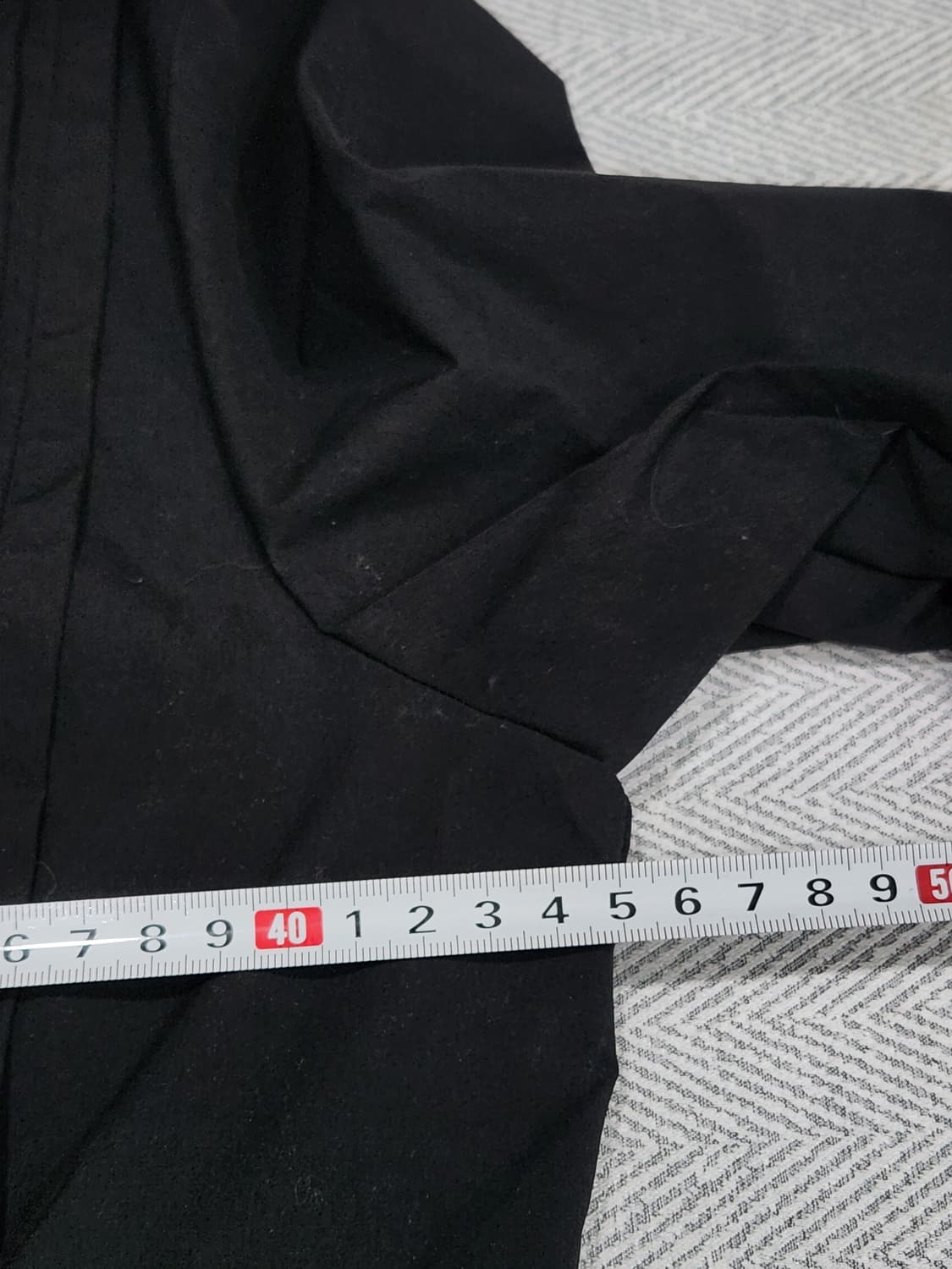 [S] 플라스틱 아일랜드 블라우스 S사이즈 상품이미지7