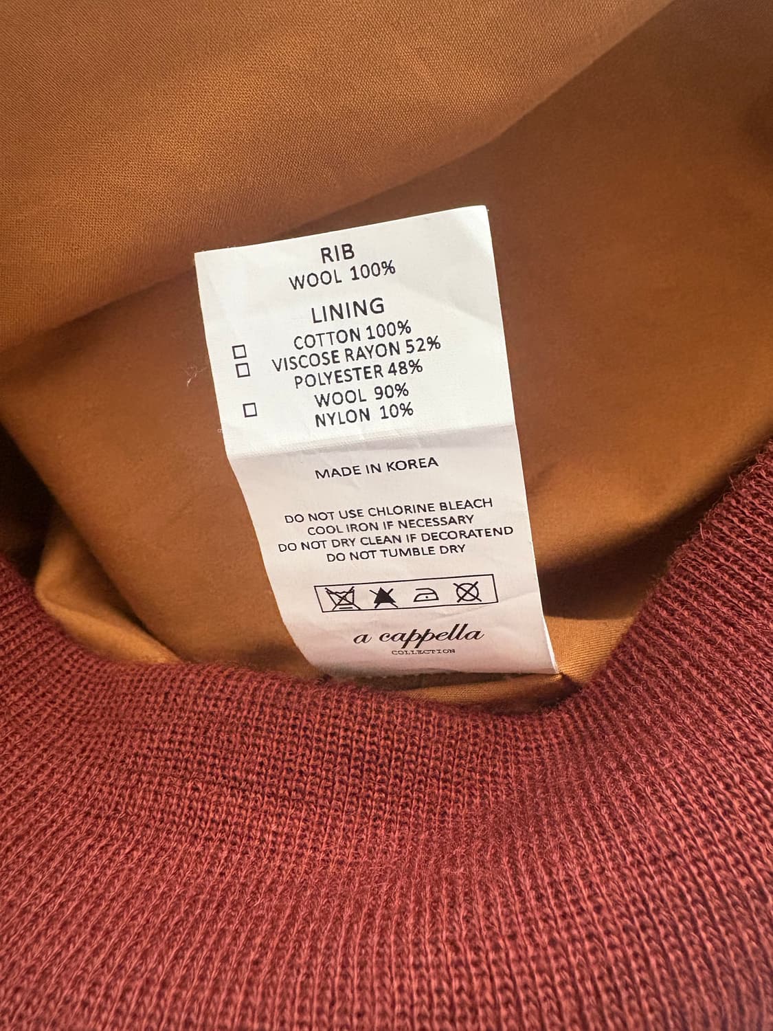 단 하루 할인 아카펠라클로딩 A-2자켓 레드립 상품이미지4