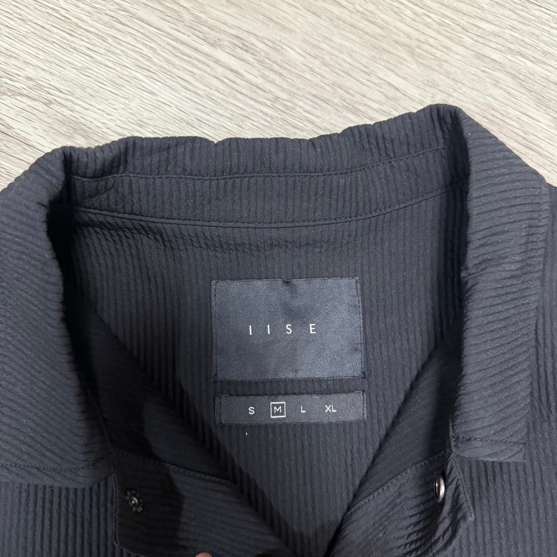 IISE 누비 5mm 워커 자켓 블랙 상품이미지2