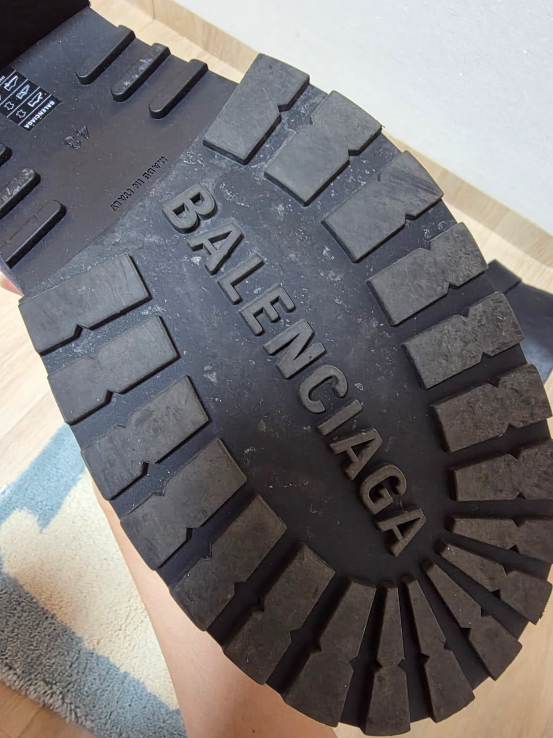 발렌시아가 베놈부츠 하이(43) 상품이미지9