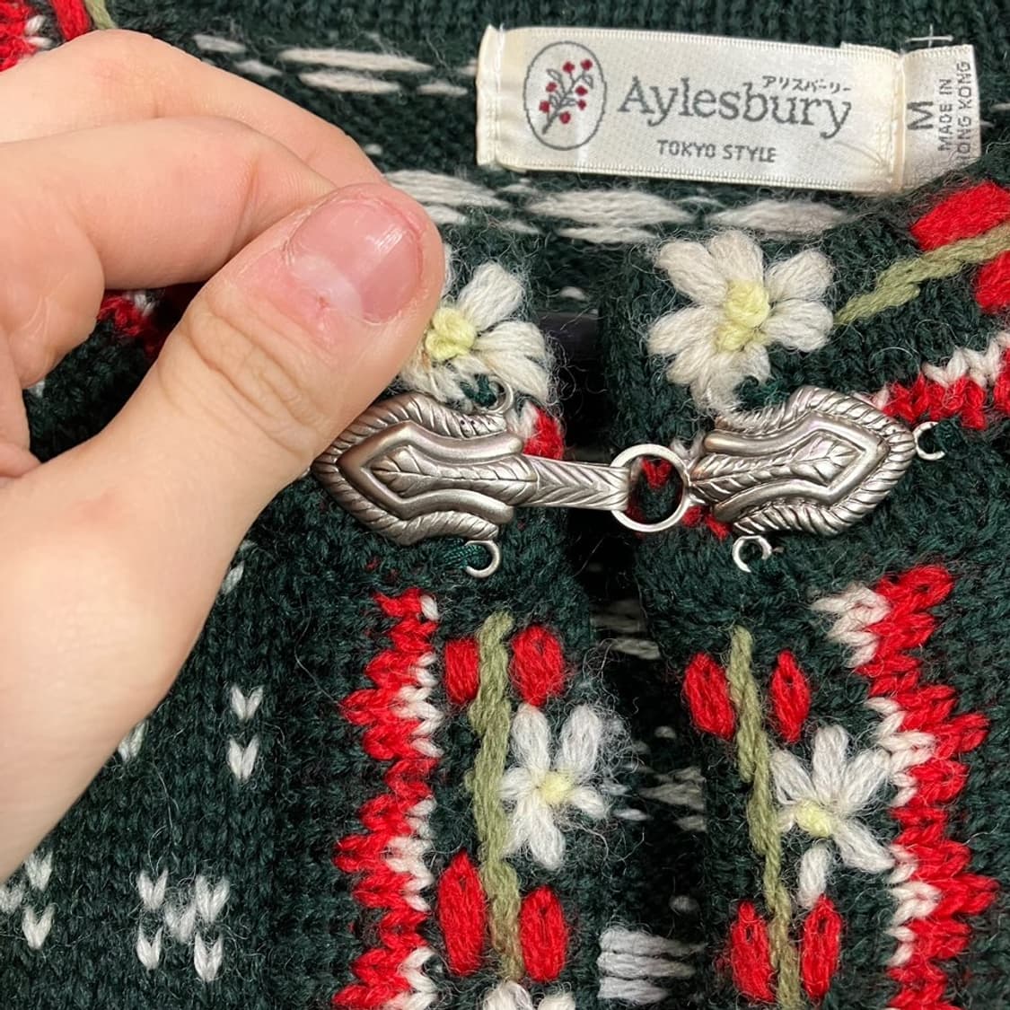 노르딕 패턴 가디건 상품이미지8