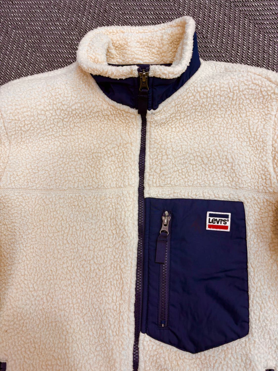 리바이스 후리스집업 M 상품이미지2