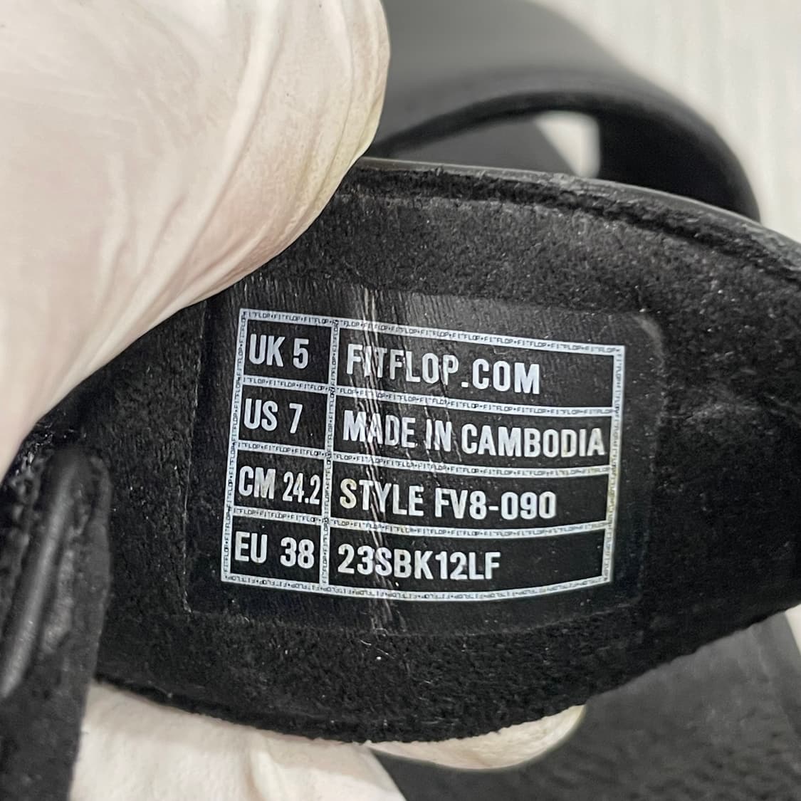 709) FitFlop 핏플랍 루루 레더 백 스트랩 샌들 240mm 상품이미지8