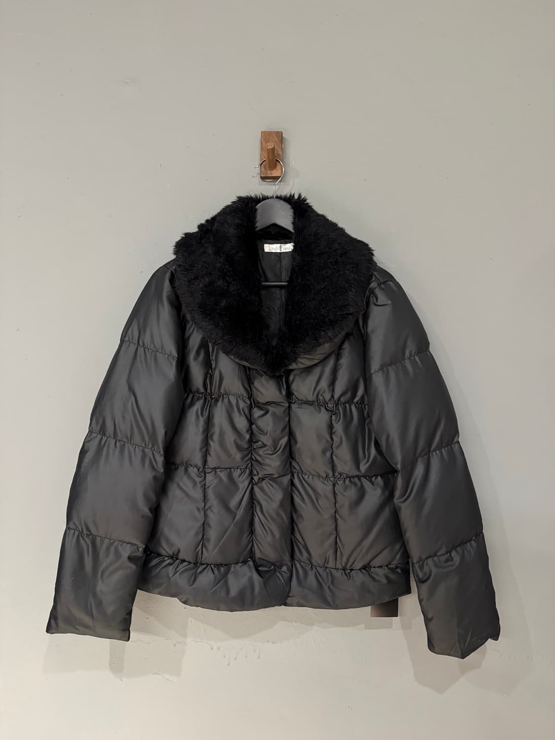 fur trimming collar detail padding 상품이미지5