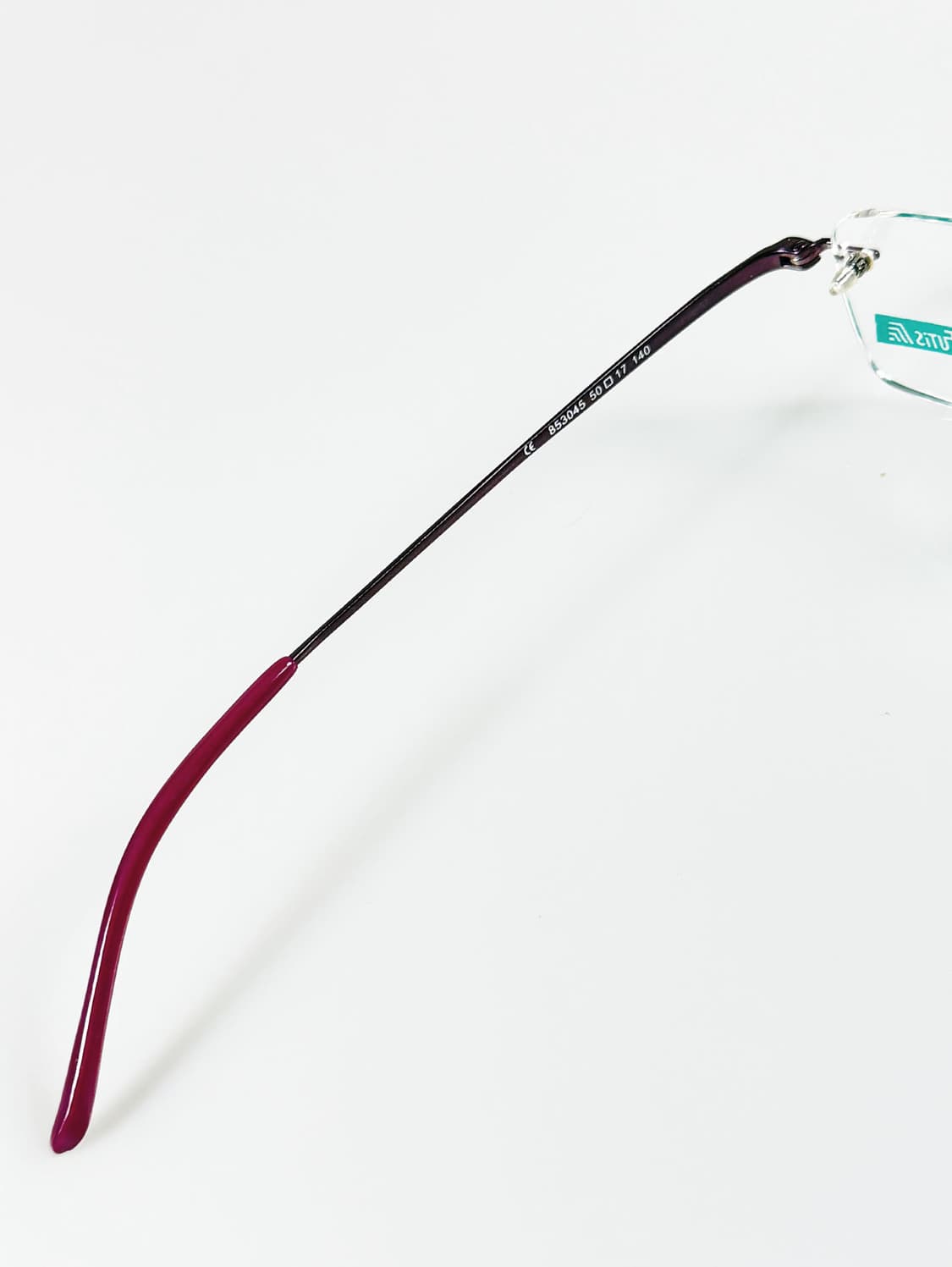 90s FUTIS 무테 스퀘어 메탈 빈티지 안경 상품이미지7