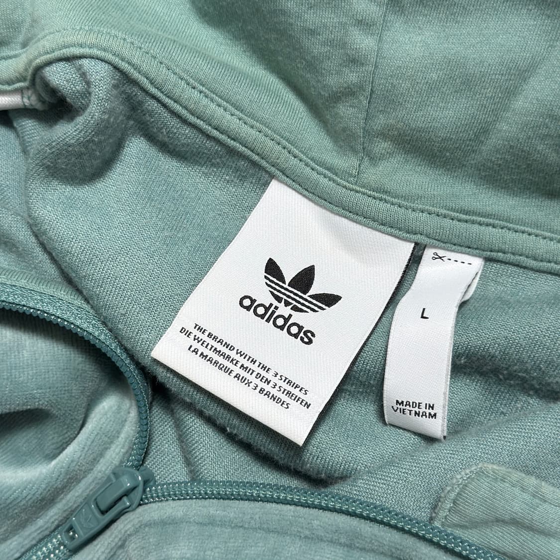 아디다스 코지 하프집업 벨벳 후드 상품이미지5