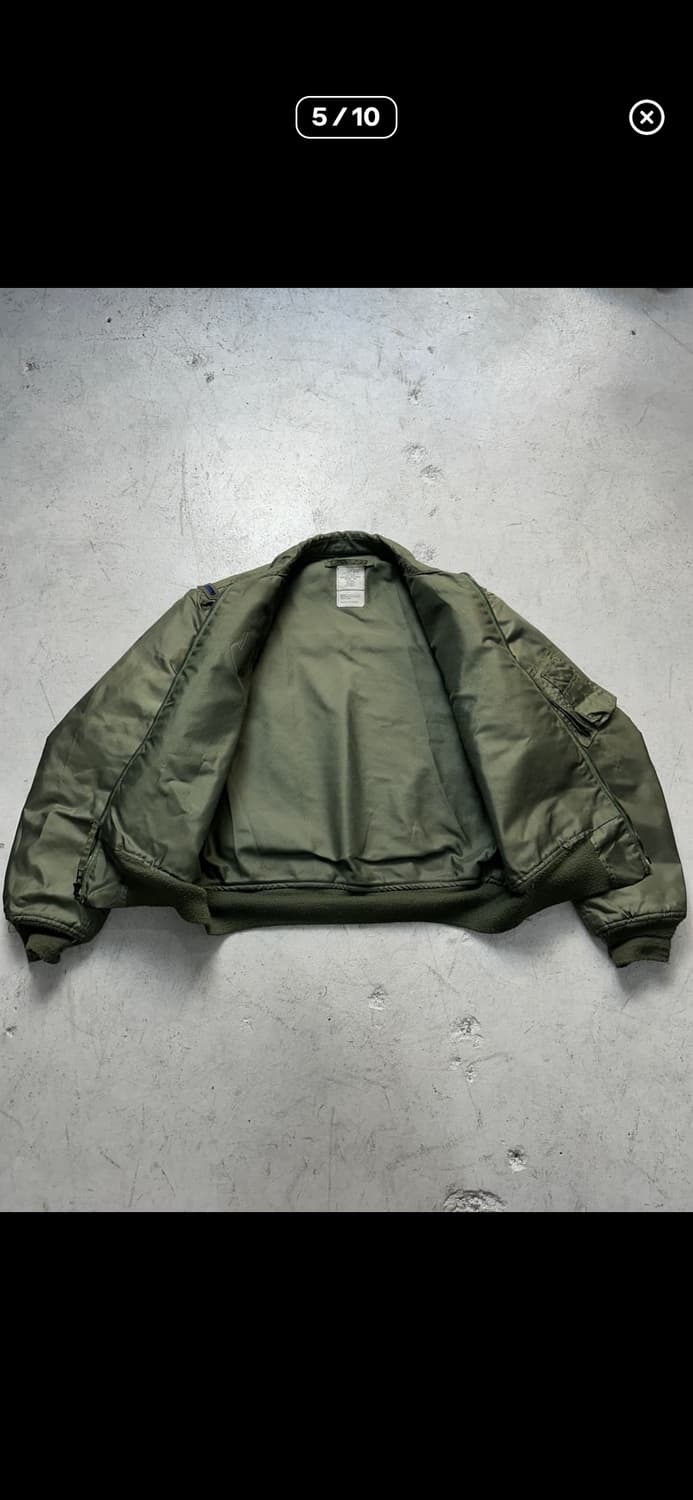 OO'S OG US NAVY CWU 36 항공 자켓 오리지널 CWU 자켓 상품이미지3