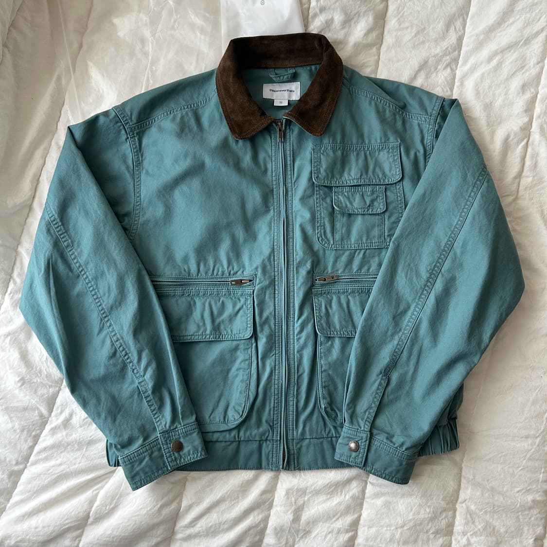 [S사이즈]디스이즈네버댓 Utility Field Jacket Green 상품이미지3
