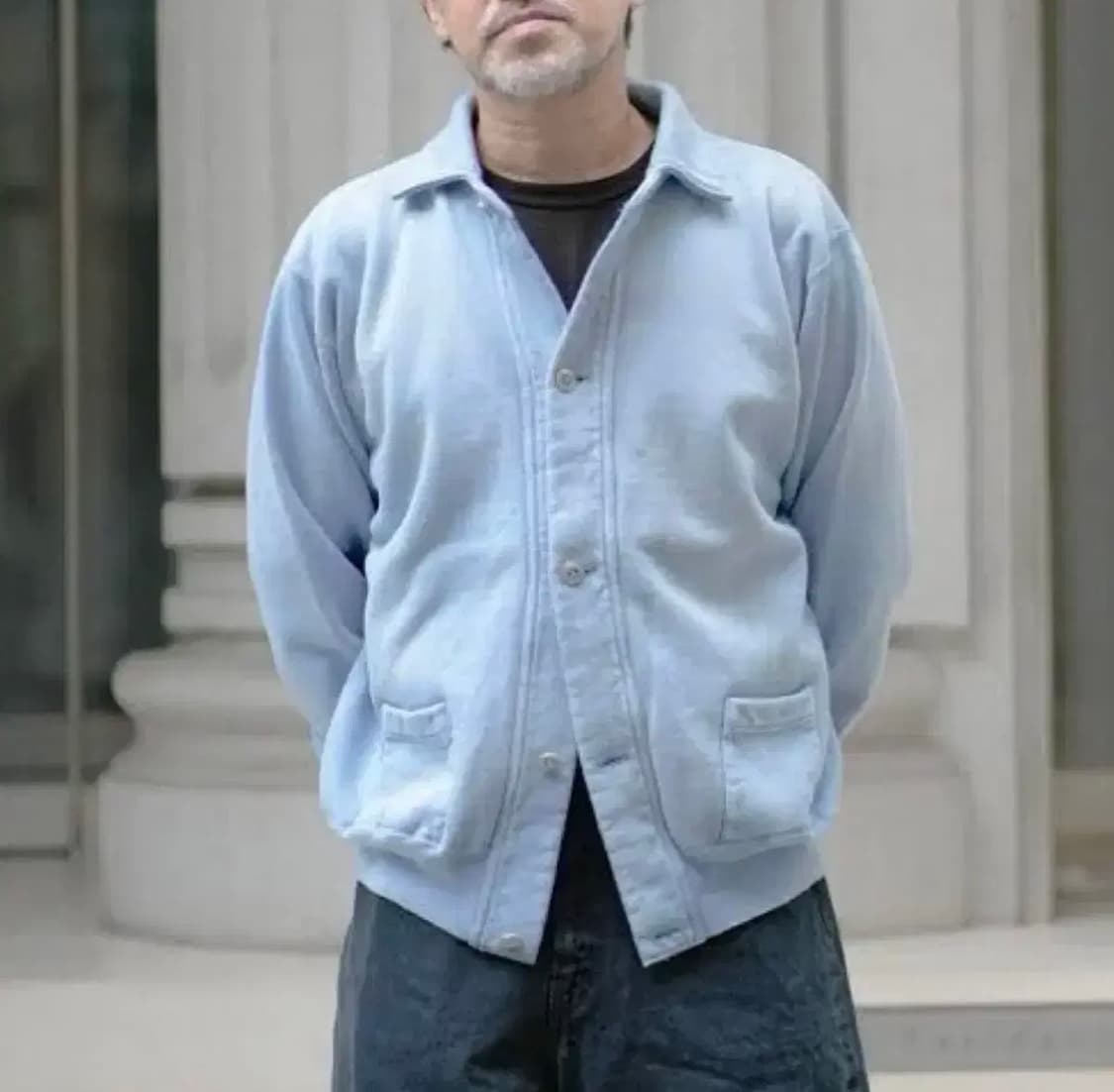 아프레쎄 빈티지 스웻 가디건 상품이미지3