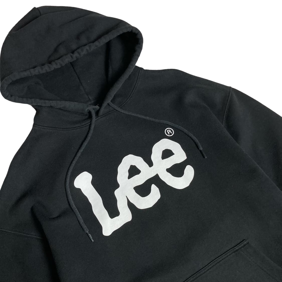 lee 빅로고 블랙 후드티 상품이미지2