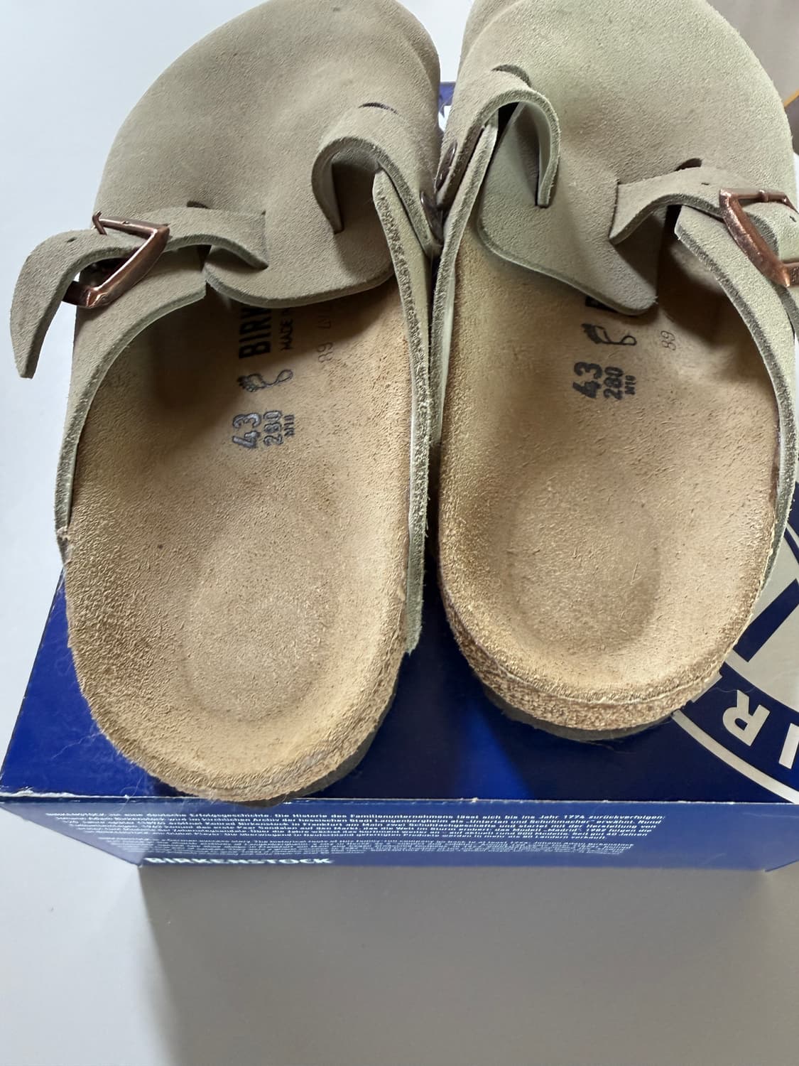 버켄스탁 보스턴 토프 43 상품이미지2