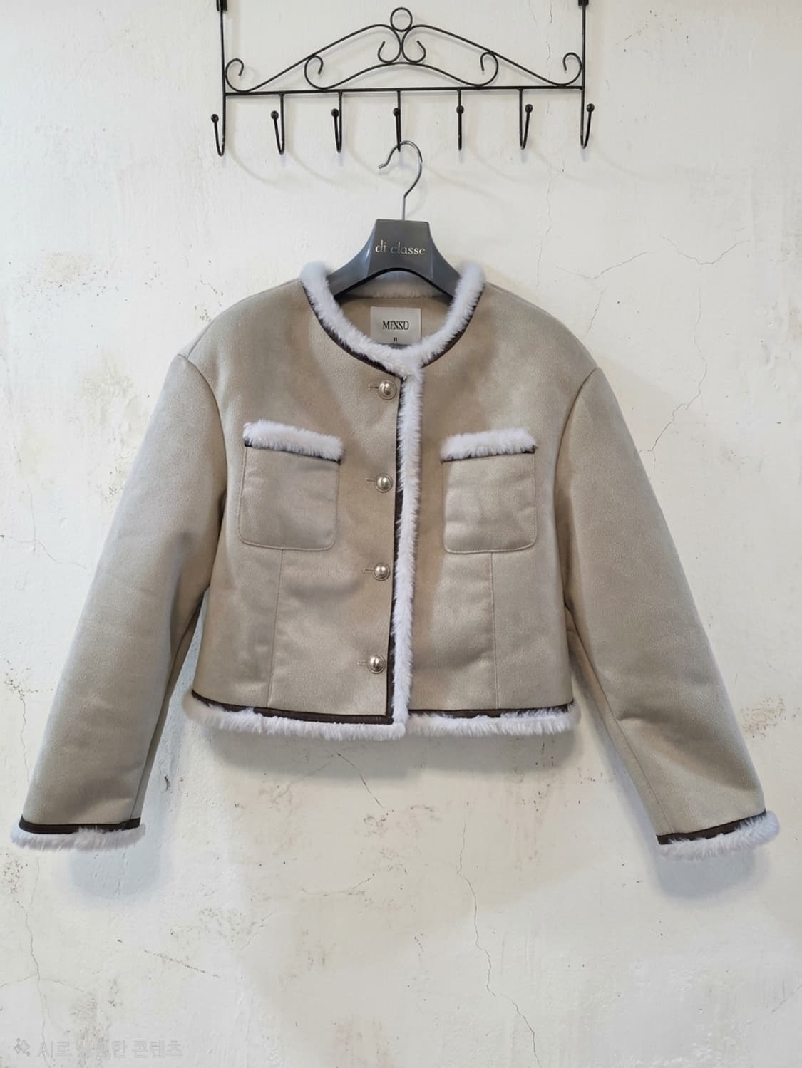 믹쏘 무스탕 자켓 M 상품이미지1