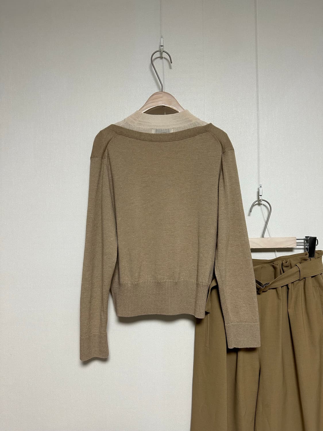 마인 레이어드 니트 탑 상품이미지7