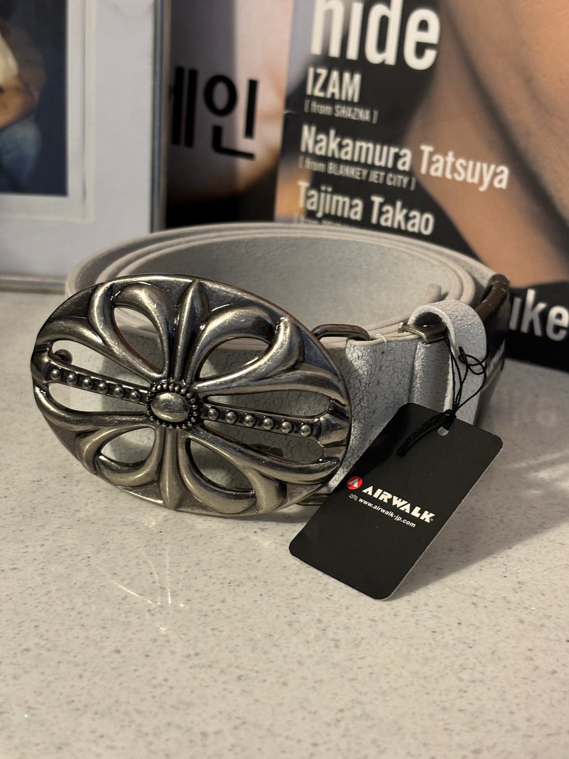 에어워크 레더 벨트 상품이미지1