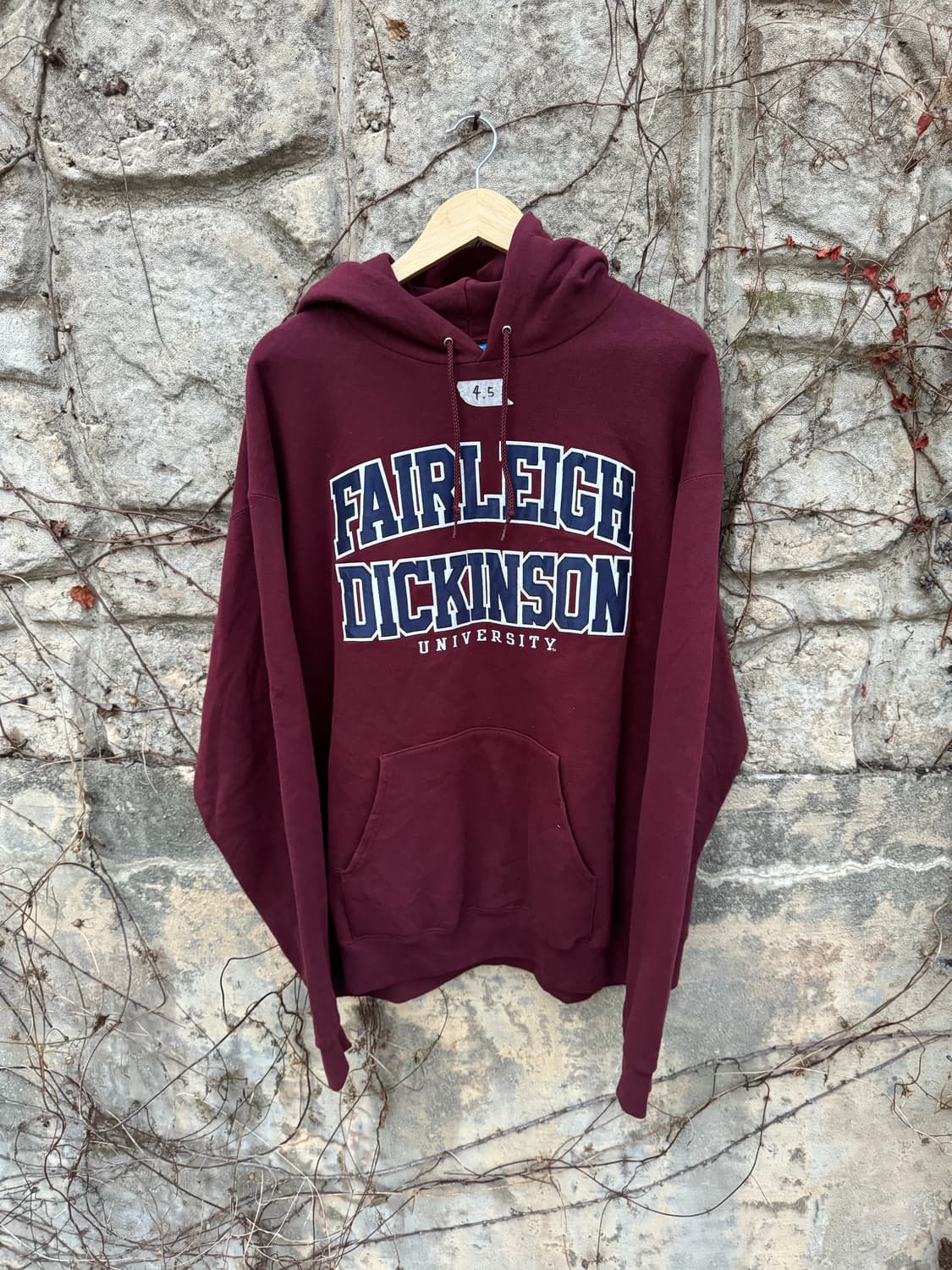 챔피온 빈티지 에코 플리스 컬리지 자수 후드 후드티 후디 xl 상품이미지1