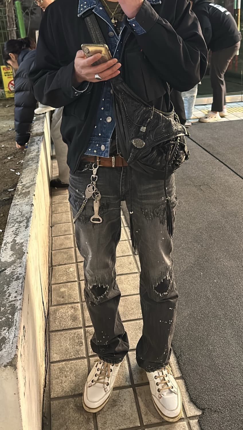 Stefan Cooke x Lee studded denim jacket 상품이미지5