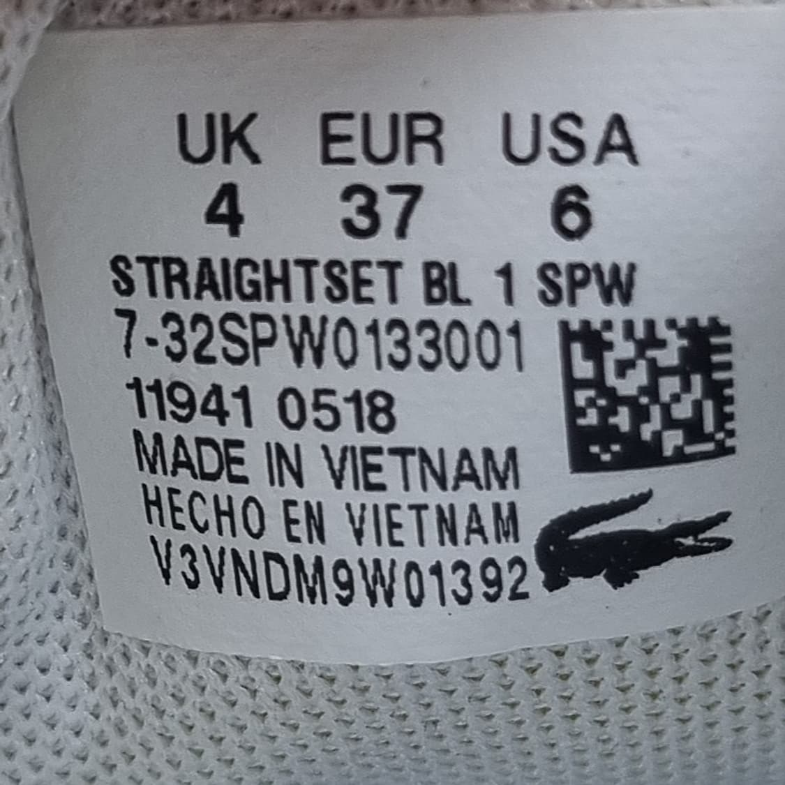 라코스테 스트레이트셋 여성 스니커즈 230 상품이미지6