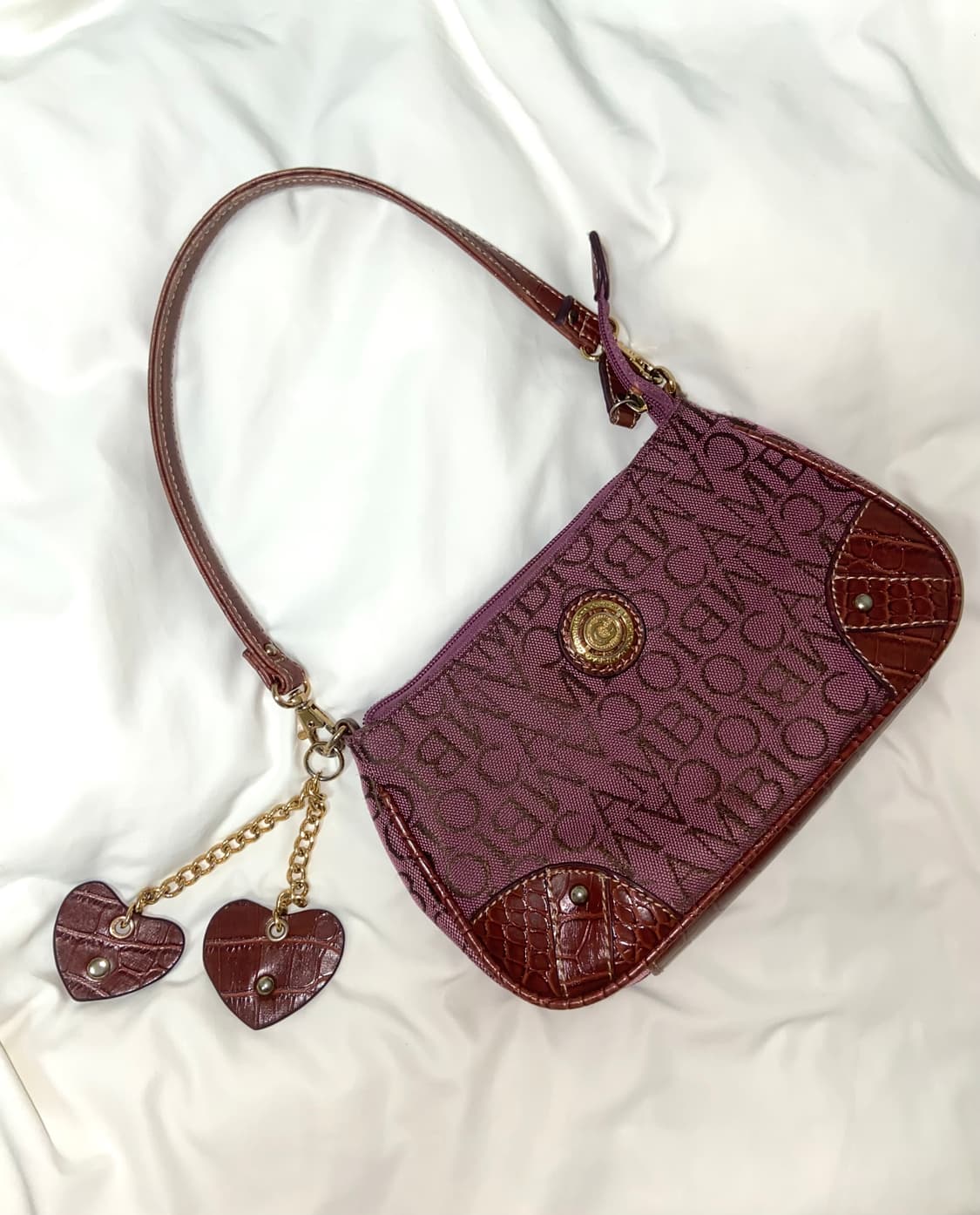 y2k 히메갸루 빈티지 하트 숄더백 상품이미지1