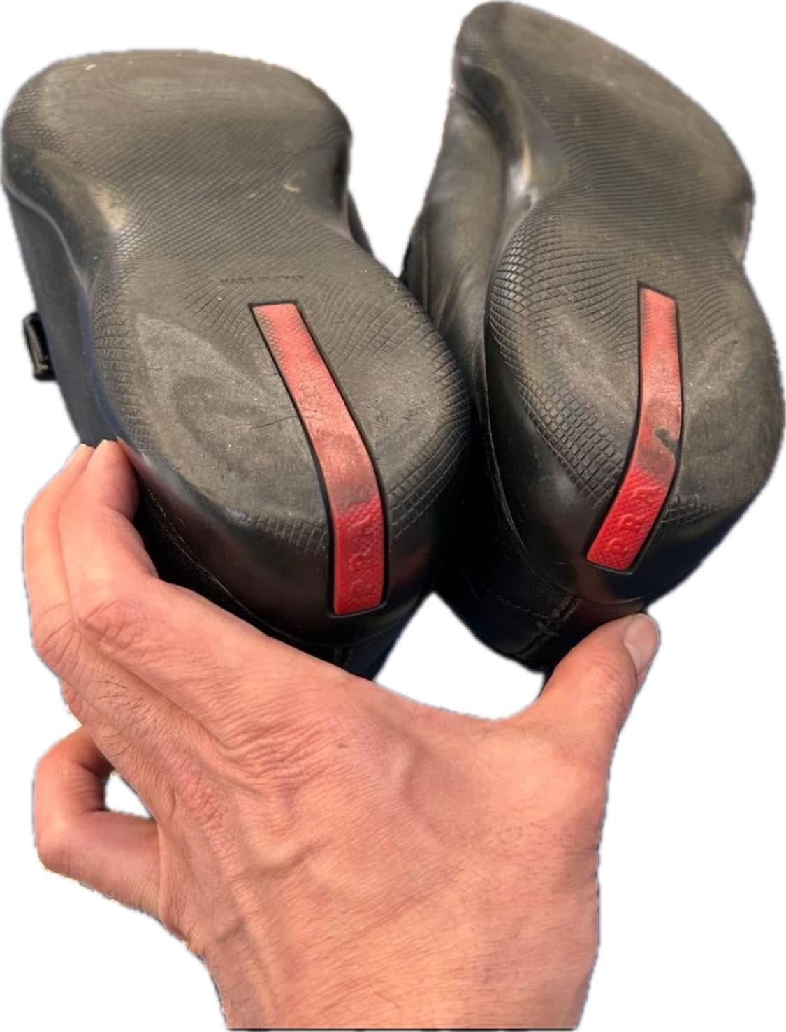 프라다스포츠 버클 레더 로퍼 스니커즈 상품이미지3