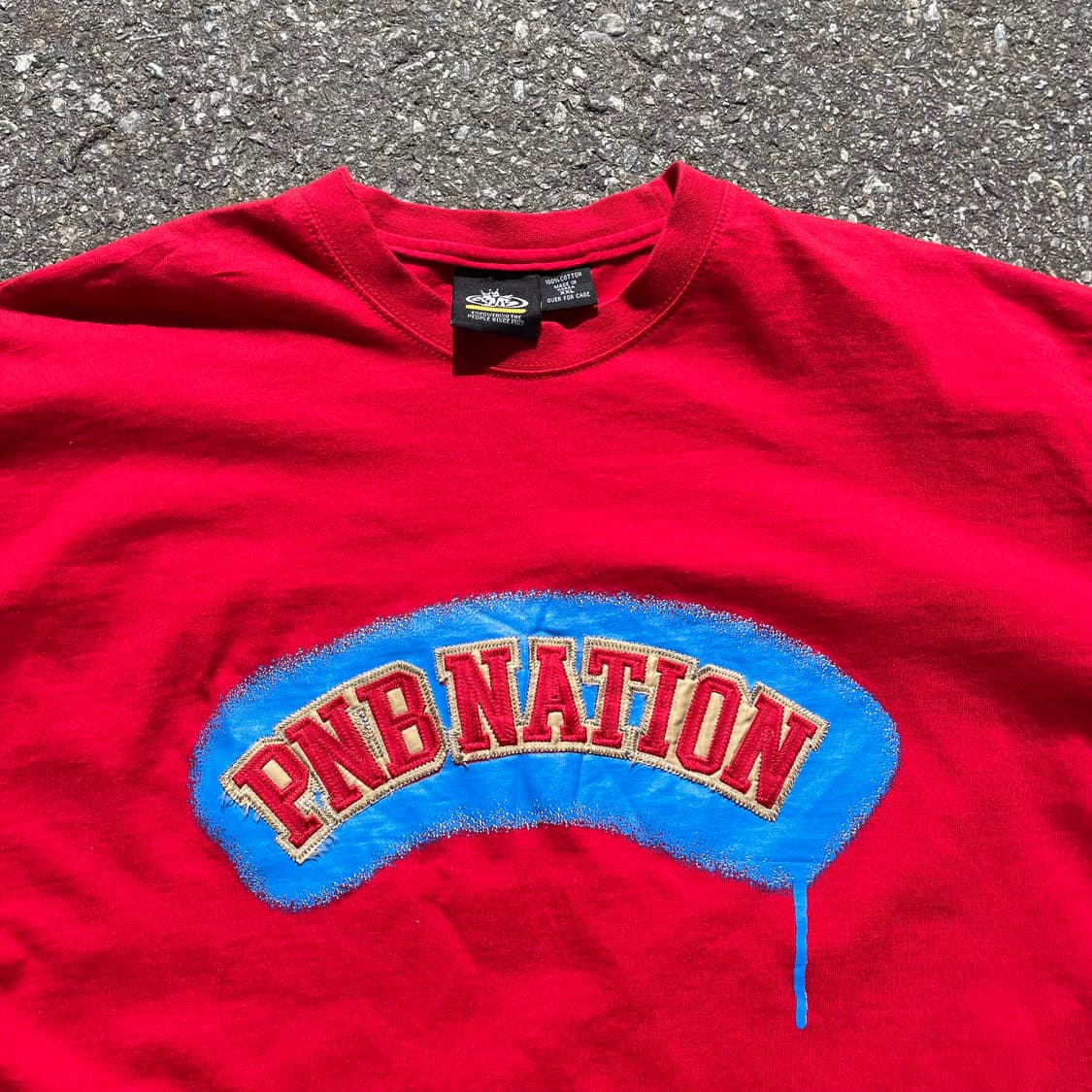 90s PNB Nation 올드스쿨 빈티지 티셔츠 상품이미지3
