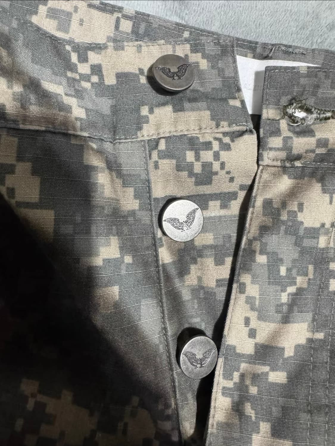 (XL, 32-34) 알렉산더 디제노바 트래쉬드 카모 언더그라운드 쇼츠 상품이미지4