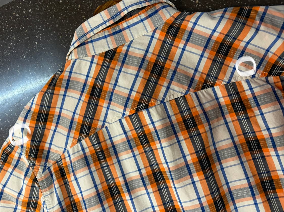 디키즈 usa 빈티지 반팔 체크 셔츠 상품이미지9