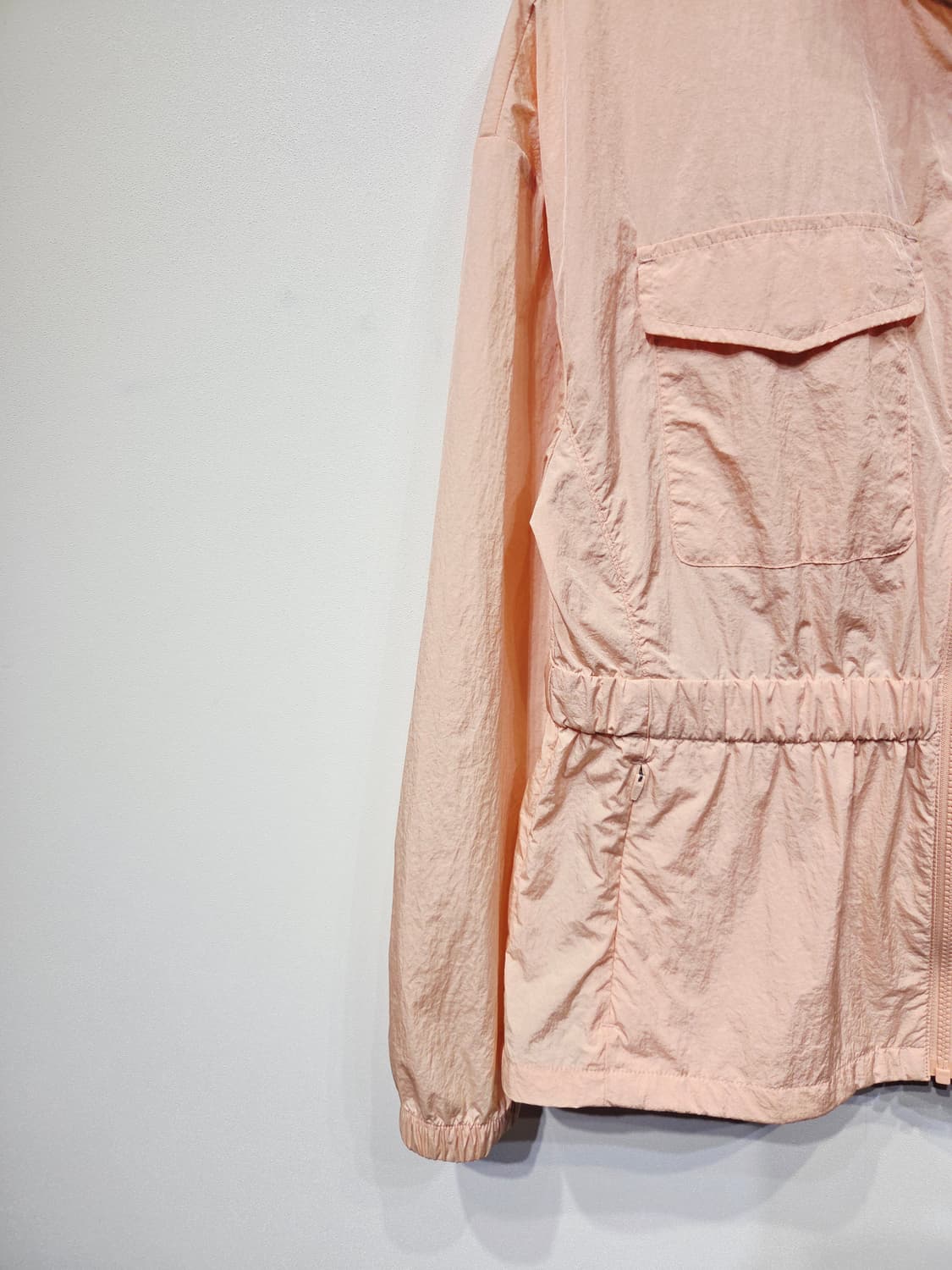 NEPA 네파 피치핑크 허리셔링 바람막이 자켓 상품이미지4