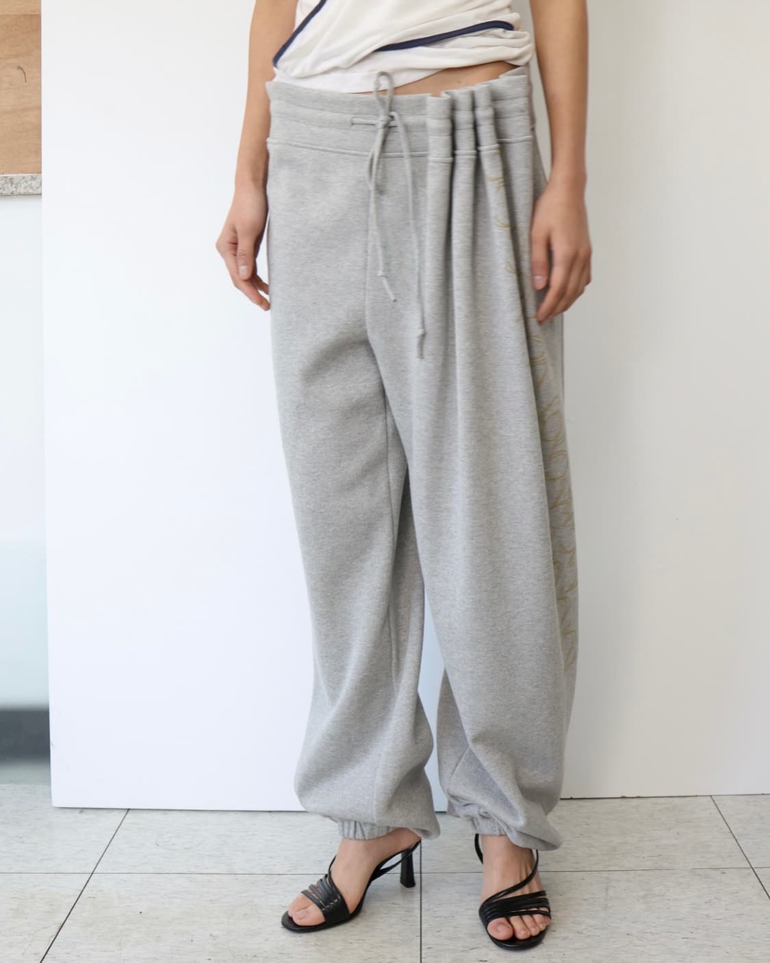 Ulika Sanctus curtain jersey pants 상품이미지2