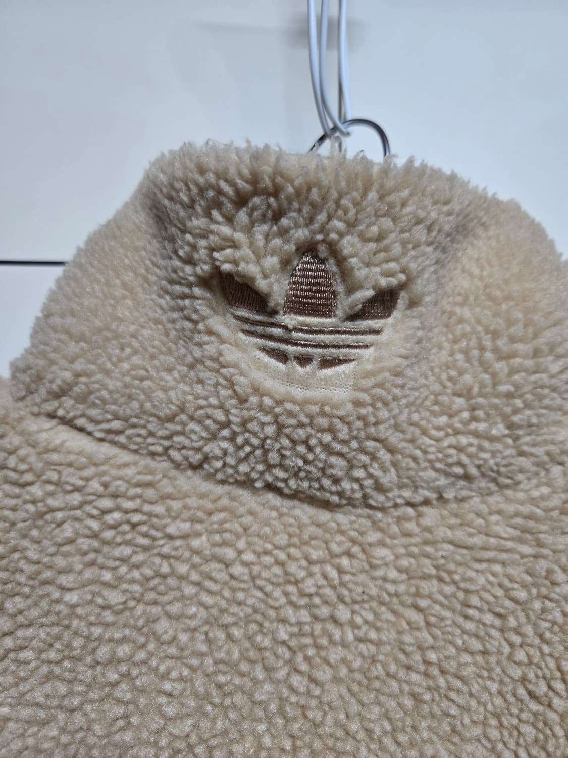 아디다스 남성용 오리지널 쉐르파 트랙자켓 상품이미지5