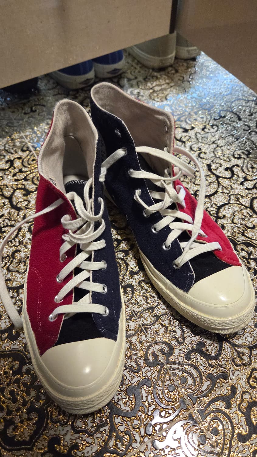 컨버스 블랙 리뉴 척 70 스니커즈 신발 상품이미지2