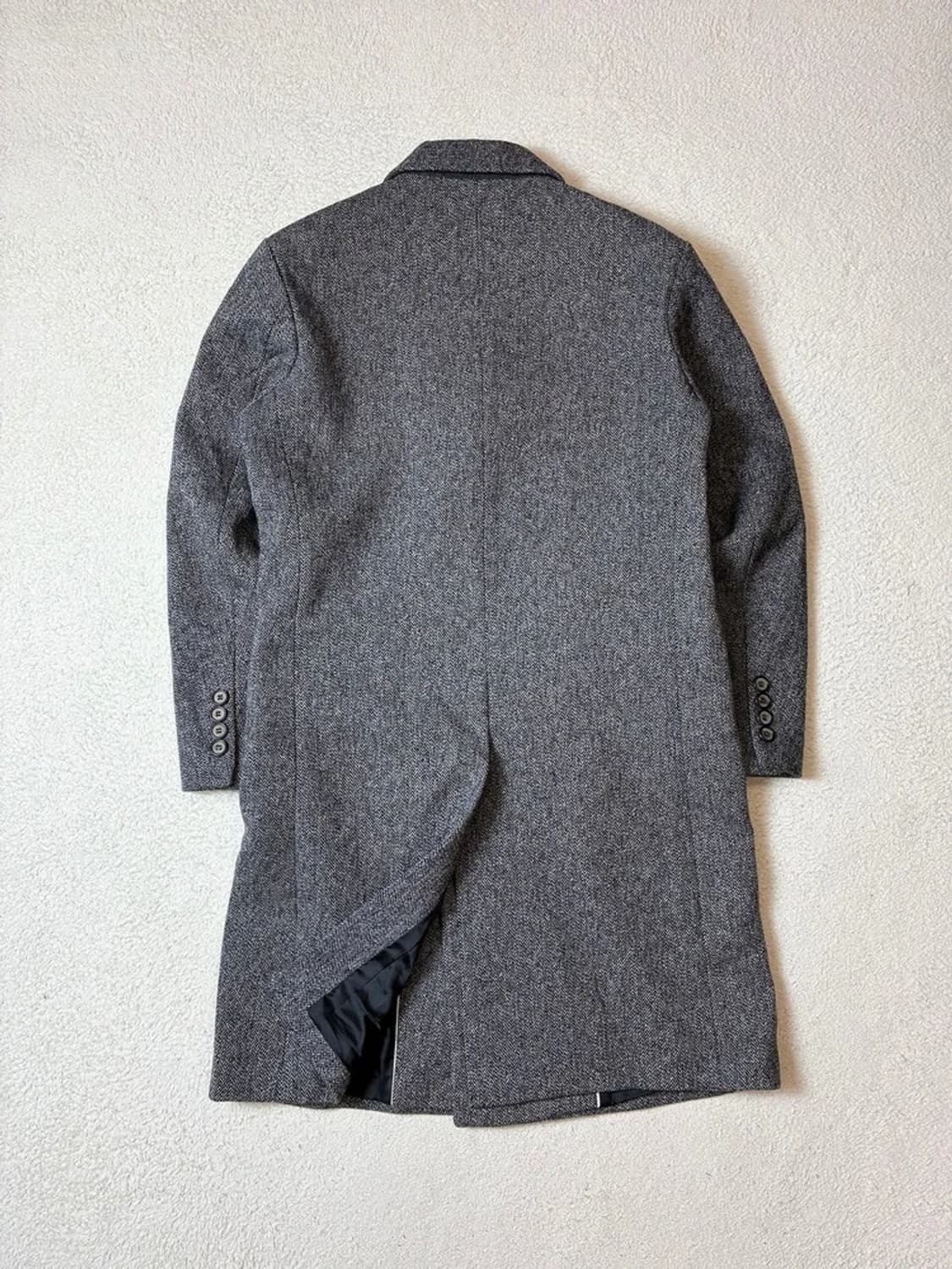 앤더슨벨 헤링턴 울 더블 브레스티드 코트 PN7248 상품이미지4