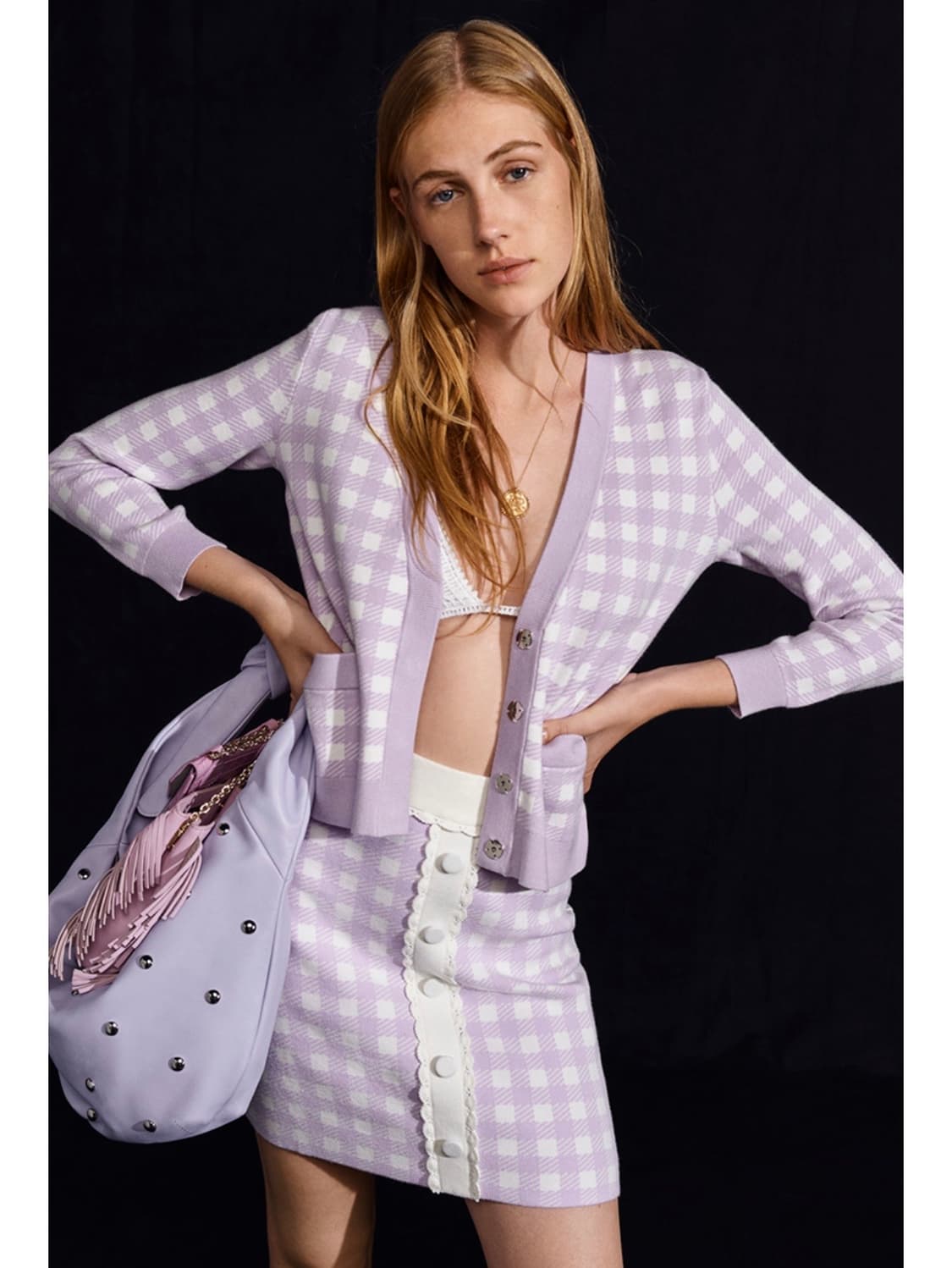 마쥬 자카드 스커트 상품이미지1