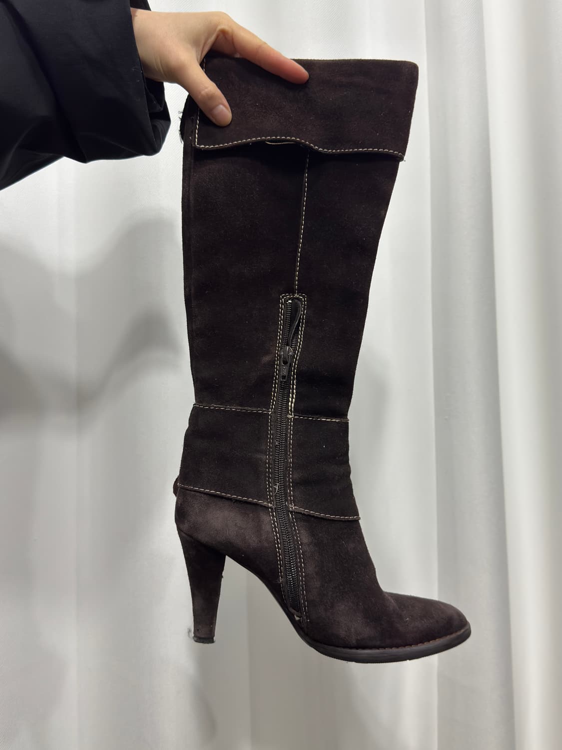 suede ribbon boots 상품이미지9