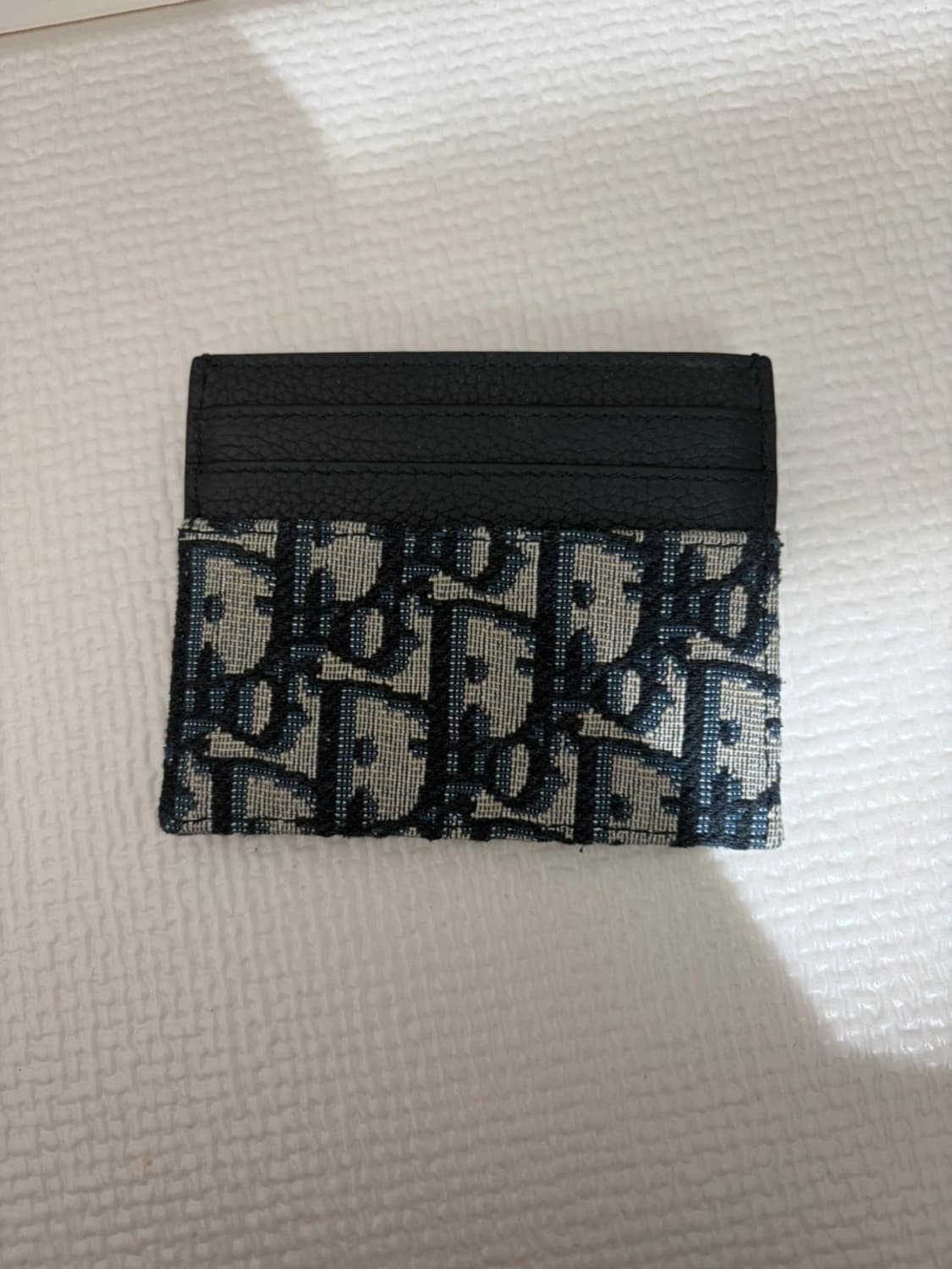 {크림 풀구성품}디올 카드지갑 새상품급 상품이미지3