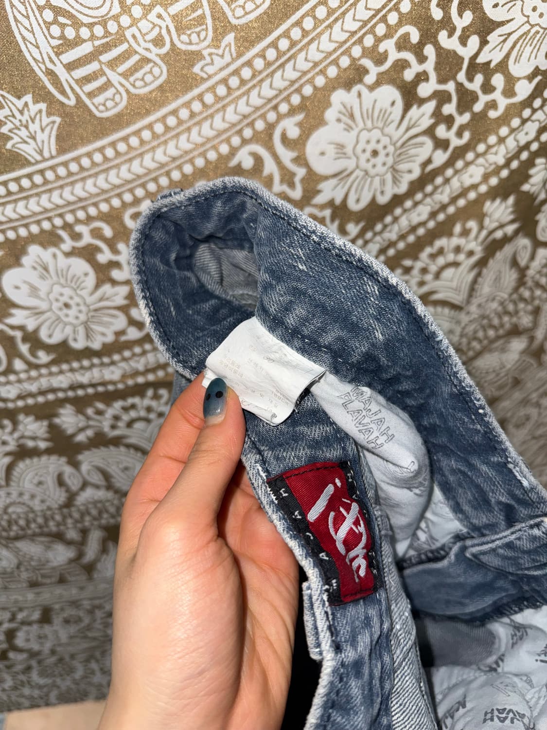 마자플라바 스트릿 연청카고데님팬츠  상품이미지7