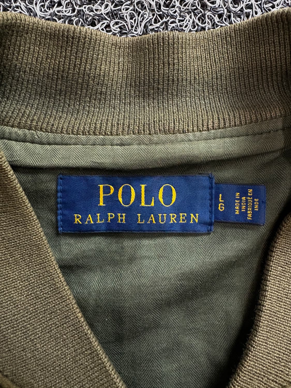 폴로 랄프로렌 신형 스웨이드 가죽 봄버 자켓 3472 상품이미지3