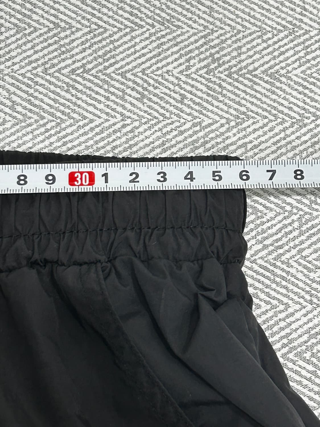 라퍼지스토어 블랙 카고 스트링 와이드 팬츠 M 상품이미지9