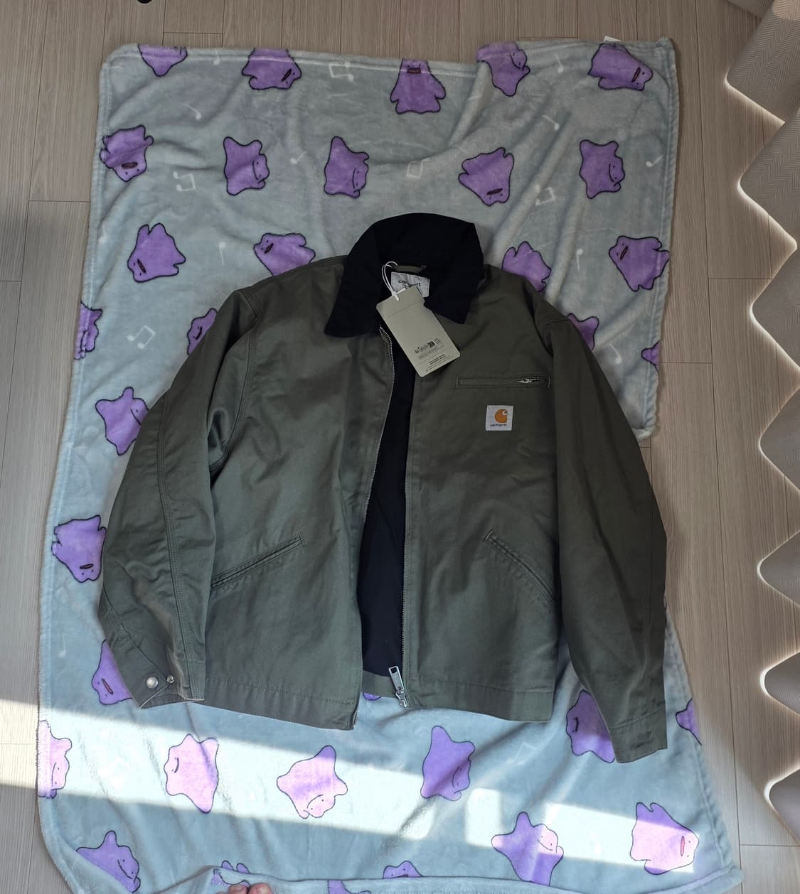 Carhartt WIP OG Detroit Jacket Leaf 새상품 상품이미지1