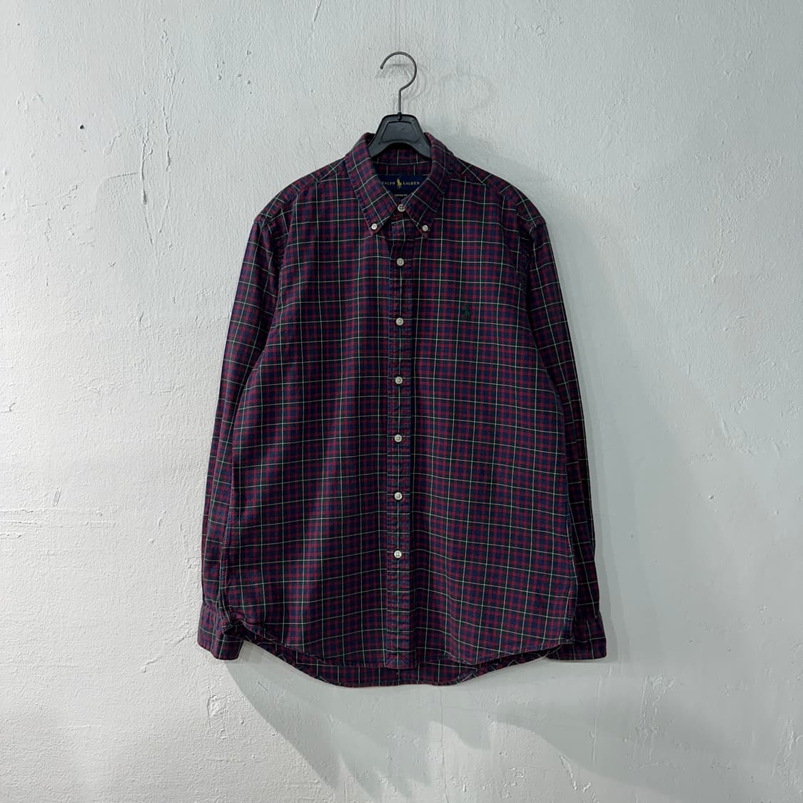 폴로랄프로렌 체크남방 M 상품이미지1