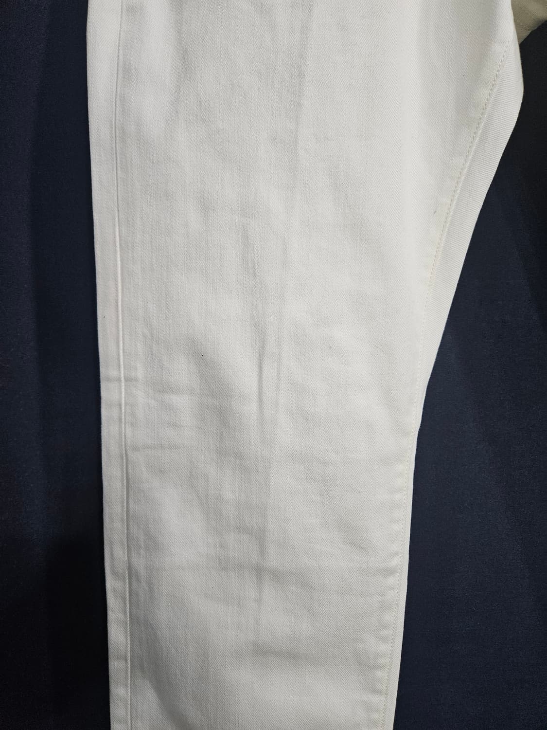 아르마니 익스체인지 화이트 남성 슬림핏 허리 32~33 데님팬츠  상품이미지5