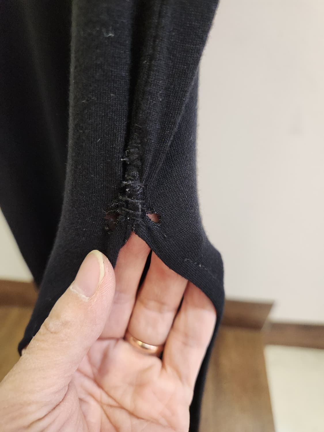 올세인츠 블랙 반팔 롱 원피스 상품이미지6