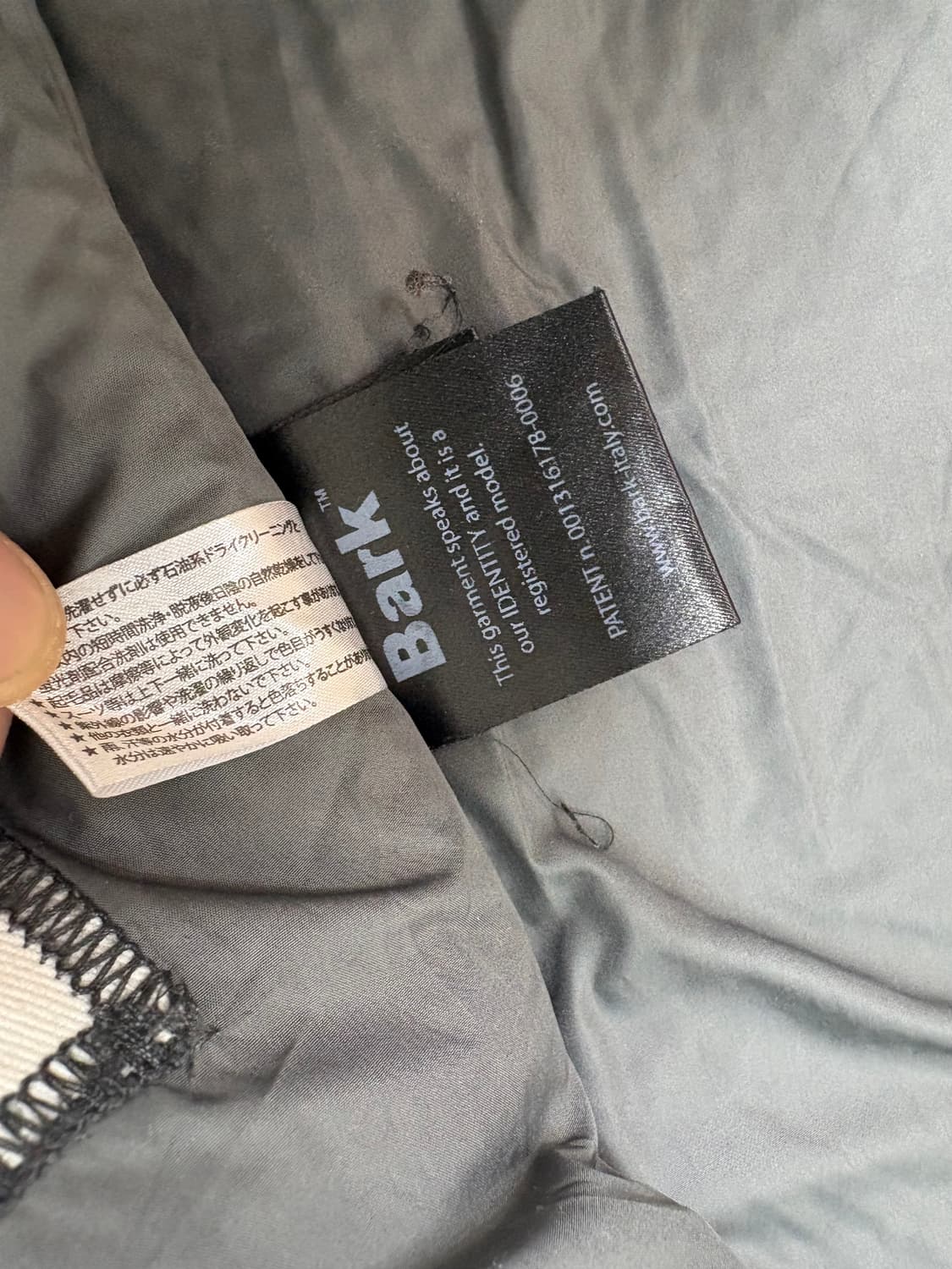 Bark Blue Wool Knit Jacket. 상품이미지9